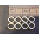 10 COURROIES 8 mm SILICONE POUR JOUEF ET AUTRE MARQUE - HO