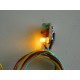 Une platine électronique 3 leds : vert, rouge et jaune pour feu et nacelle Jouef - HO