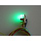 Une platine électronique 3 leds : vert, rouge et jaune pour feu et nacelle Jouef - HO