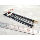 UN RAIL BUTOIR JOUEF ANCIEN MODEL BLANC RAILS ACIER HO