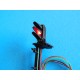 Une platine électronique 3 leds : vert, rouge et jaune pour feu et nacelle Jouef - HO