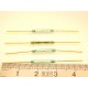CC 1007 LOT DE 4 INTERUPTEUR A LAME SOUPLE - ILS 14 mm TIGE LAITON COULEUR VERT HO