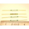 CC 1007 LOT DE 4 INTERUPTEUR A LAME SOUPLE - ILS 14 mm TIGE LAITON COULEUR VERT HO