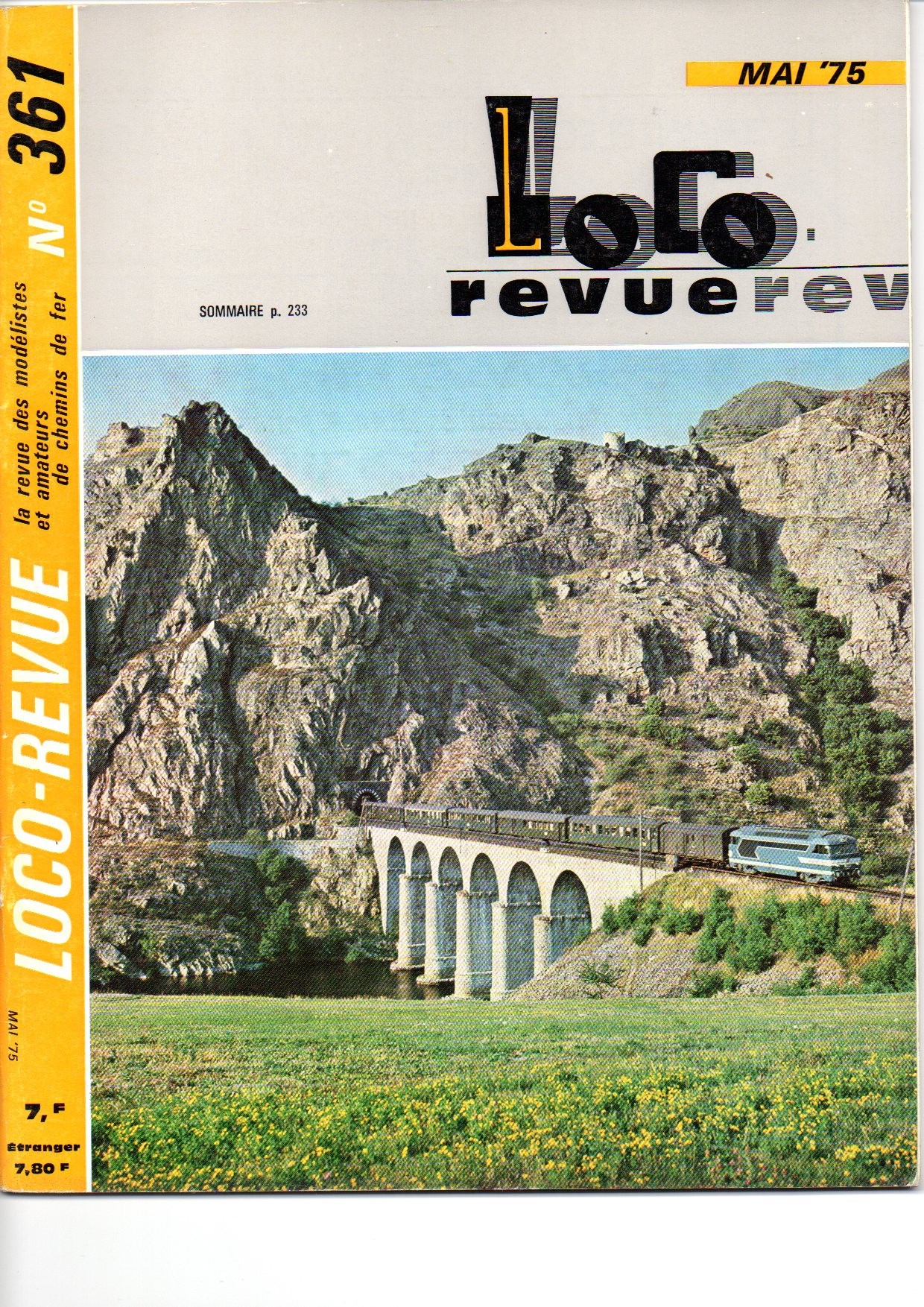 Revue Loco Revue N°707 Voiture AB30 Haut Forez - Occasion, Document Ferroviaire Français