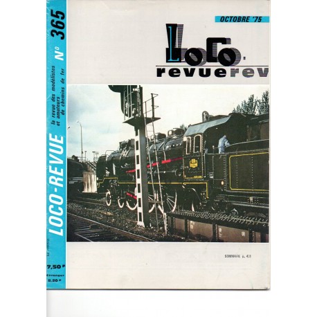 Loco revue n°365 d'Octobre 1975