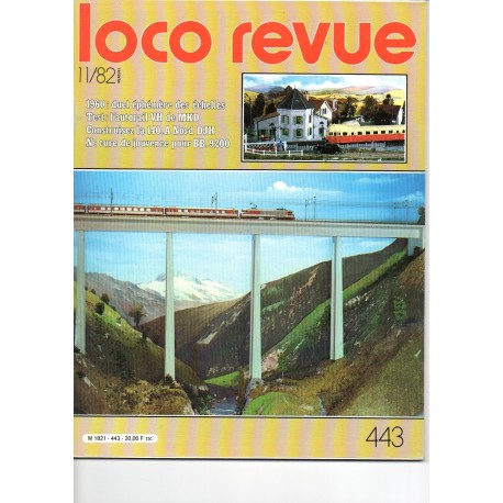 Loco revue n°443 de Novembre 1982