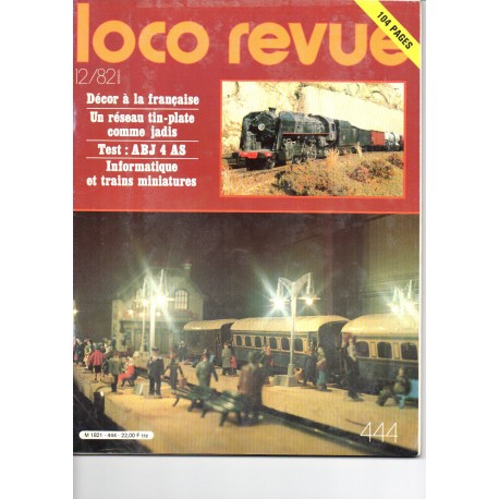 Loco revue n°444 de Décembre 1982