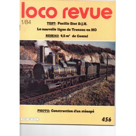 Loco revue n°456 de Janvier 1984