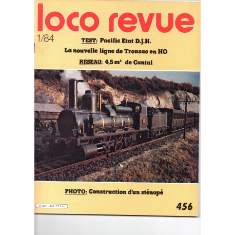 Loco revue n°456 de Janvier 1984