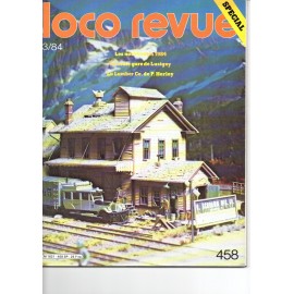 Loco revue n°458 de Mars 1984