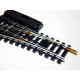 4045 UN AIGUILLAGE MANUEL GAUCHE NEUF R 325 RAILS ACIER JOUEF HO 