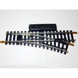 4044 UN AIGUILLAGE MANUEL DROITE NEUF R 325 RAILS ACIER JOUEF HO 