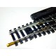 4044 UN AIGUILLAGE MANUEL DROITE NEUF R 325 RAILS ACIER JOUEF HO 