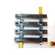 4758 DEUX RAILS DROIT 1/8 QUTRE TRAVERS 29?5 mm NEUF JOUEF - HO
