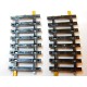 4924 DEUX RAILS NEUF COURBE 1/4 - R 445 - 8 TRAVERSSES JOUEF - HO