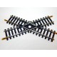 4845 CROISEMENT JOUEF 45° RAILS ACIER - HO sans boite