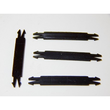 4 barres d'attelage pour turbotrain Jouef - HO