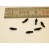 R 5223 - 6 ISOLATEURS DE TOITURE COULEUR NOIR JOUEF - HO -