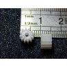 2 PIGNONS 12 DENTS AXE 2 MM