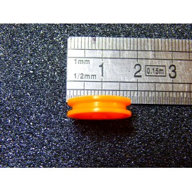 1 POULIE DIAMETRE INTERIEUR 14,7mm DIAMETRE EXTERIEUR 16,5mm AXE 2 MM