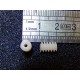 2 VIS SANS FIN DIAMETRE 6mm LONGUEUR 9mm AXE 2 MM