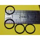 4 COURROIES CAOUTCHOUC NITRILE 12mm