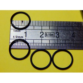 4 COURROIES CAOUTCHOUC NITRILE 12mm
