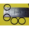 CC0425 - 4 COURROIES CAOUTCHOUC NITRILE 12mm