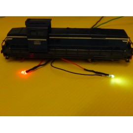 MODULE ECLAIRAGE INVERSSE BLANC ROUGE LOCOMOTIVE BB 66150 JOUEF HO 