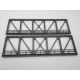 RÉF 6635 LOT DE 2 COTES HAUT DE PONT JOUEF PLASTIQUE GRIS FONCE HO