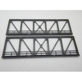 LOTDE 2 COTE HAUT DE PONT JOUEF PLASTIQUE GRIS FONCE HO 