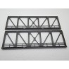 RÉF 6635 LOT DE 2 COTES HAUT DE PONT JOUEF PLASTIQUE GRIS FONCE HO