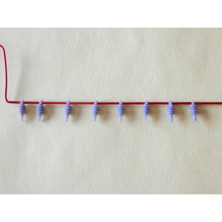 LOT DE 8 ISOLATEURS LIGNE DE TOITURE JOUEF - HO
