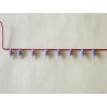 LOT DE 8 ISOLATEURS POUR LIGNE DE TOITURE JOUEF - HO