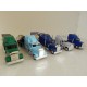 1 LOT DE 5 CAMIONS TYPE AMERICAIN CONVIENT TRAIN HO N 3
