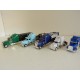 1 LOT DE 5 CAMIONS TYPE AMERICAIN CONVIENT TRAIN HO N°3