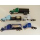 1 LOT DE 5 CAMIONS TYPE AMERICAIN CONVIENT TRAIN HO N°3