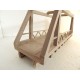 1 SUPERBE PONT EN BOIS REALISATION ARTSANALE TRAIN HO 