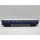 1 VOITURE VOYAGEUR BLEU TOUROPA FLEISCHMANN A BOGIES HO 
