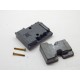carter inférieur avec masse et vis pour locomotive jouef bb 66150 ho