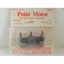 1 MOTEUR AIGUILLAGE SOUS BLISTER POINT MOTOR SL 70 MK II