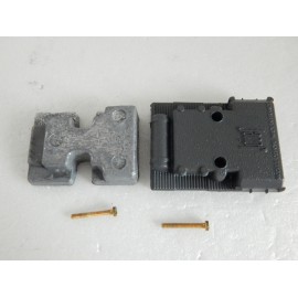 carter inférieur avec masse et vis pour locomotive jouef bb 66150 ho