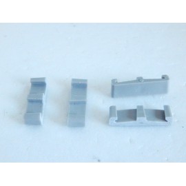 4 ISOLATEUR DE CHASSIS BI BLOC JOUEF CHAMPAGNOLE HO