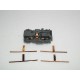 CC0502 - 4 LAMELLES DE CAPTATION POUR BOGIES DE TGV JOUEF - HO