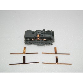 4 lamelles de captation pour bogies TGV Jouef - HO