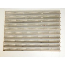 LOT DE 10 RAMBARDES D ELEMENT DE PONT JOUEF GRIS CLAIRE HO