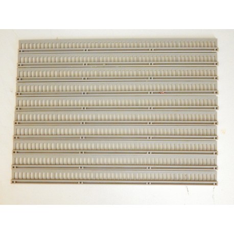 LOT DE 10 RAMBARDES D ELEMENT DE PONT JOUEF GRIS CLAIRE HO