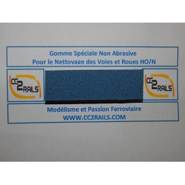 Gomme spéciale pour nettoyage des voies et roues HO - N