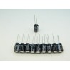 REF CC 1000 LOT 10 CONDENSATEURS 25 VOLTS 1000 uf TRAIN HO JOUEF ROCO LS MODELS