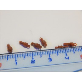 6 ISOLATEURS DE TOITURE COULEUR MARRON JOUEF - HO -